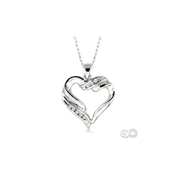 Diamond Heart Necklace Van Adams Jewelers Snellville, GA