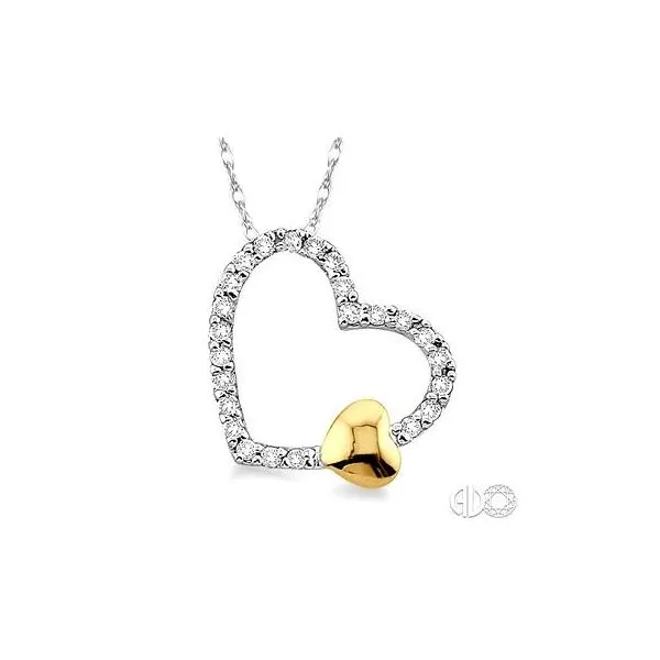 Diamond Heart Necklace Van Adams Jewelers Snellville, GA