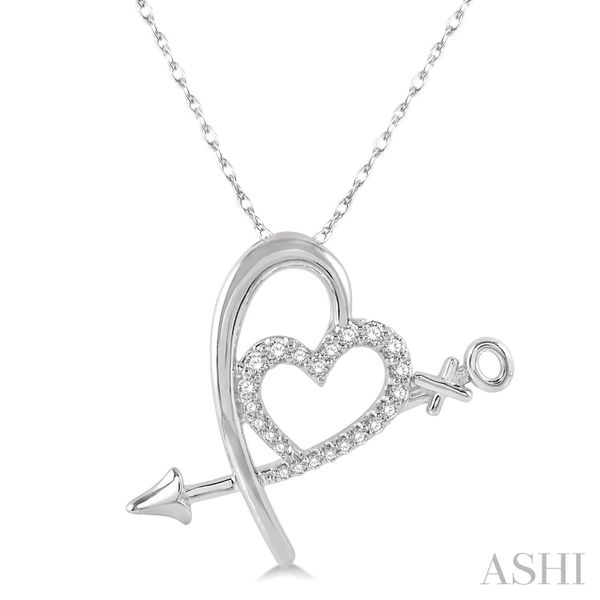 Diamond Heart Shape Pendant Van Adams Jewelers Snellville, GA