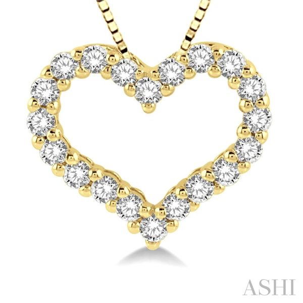 Heart Shape Diamond Pendant Van Adams Jewelers Snellville, GA