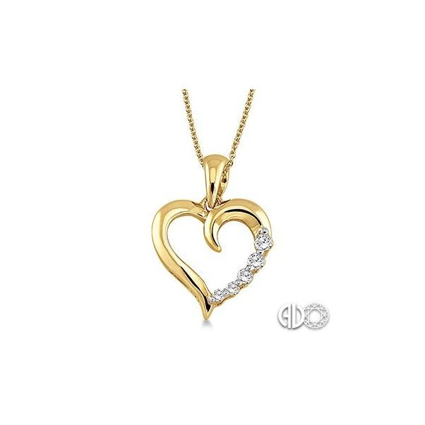 Journey Heart Shape Diamond Pendant Van Adams Jewelers Snellville, GA