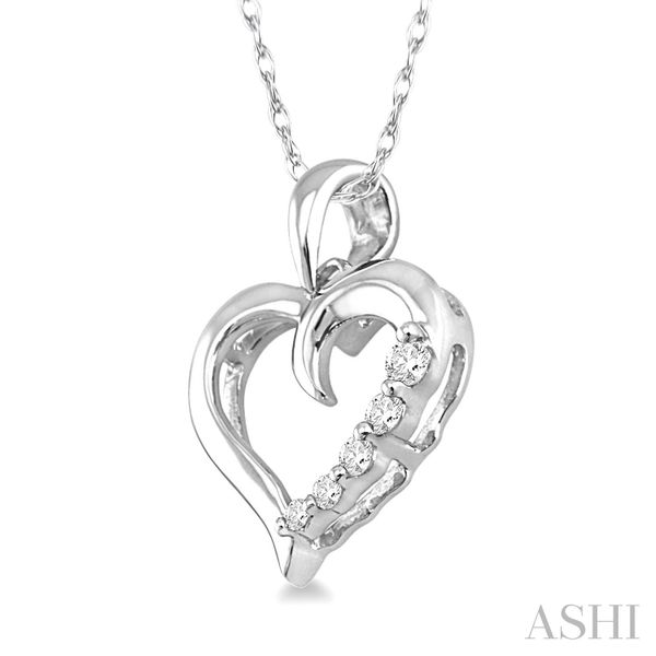 Heart Necklace Image 2 Van Adams Jewelers Snellville, GA