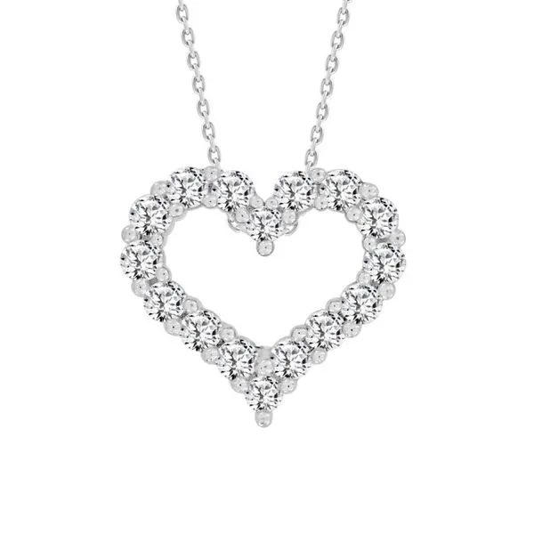 Diamond Heart Necklace Van Adams Jewelers Snellville, GA