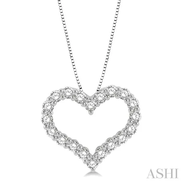 1 CT Diamond Heart Necklace Van Adams Jewelers Snellville, GA