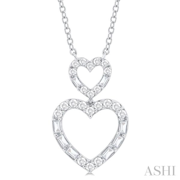 Heart Shape Diamond Necklace Van Adams Jewelers Snellville, GA