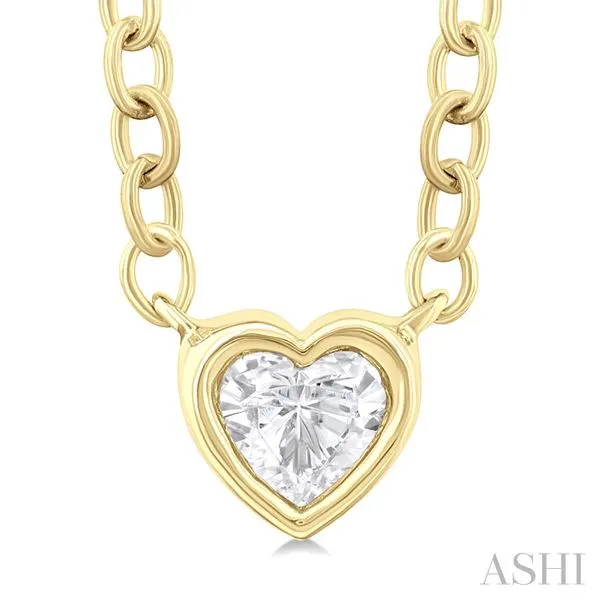 Heart Necklace Image 3 Van Adams Jewelers Snellville, GA