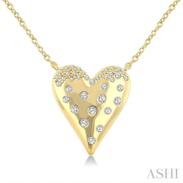 Heart Mosaic Diamond Fashion Pendant Van Adams Jewelers Snellville, GA
