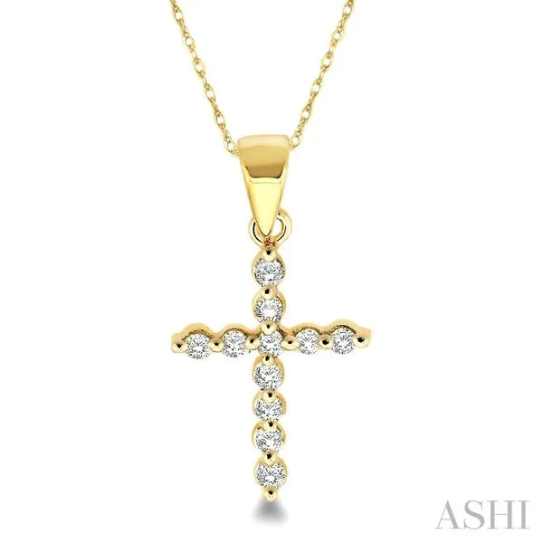 Cross Petite Diamond Pendant Van Adams Jewelers Snellville, GA