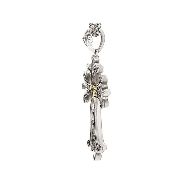 Eleganza Ladies Fashion Cross Pendant Image 2 Van Adams Jewelers Snellville, GA
