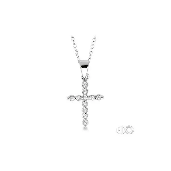 Sterling Silver Diamond Cross Van Adams Jewelers Snellville, GA
