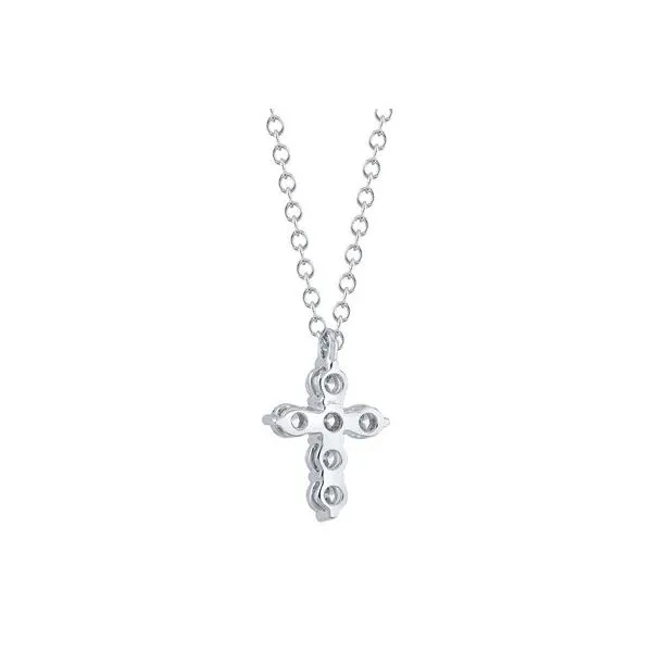 0.25CT DIAMOND CROSS NECKLACE