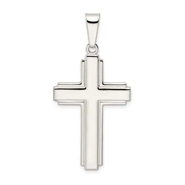 Silver Latin Cross Charm Van Adams Jewelers Snellville, GA
