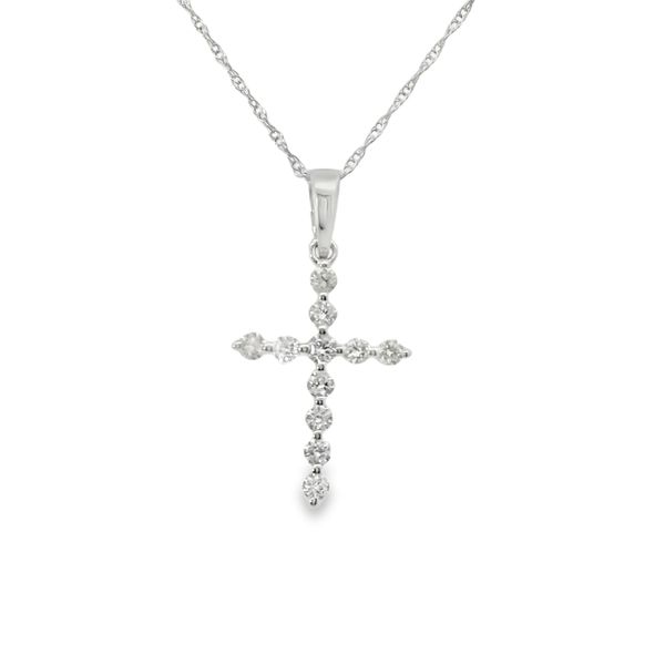 Diamond Cross Necklace Van Adams Jewelers Snellville, GA
