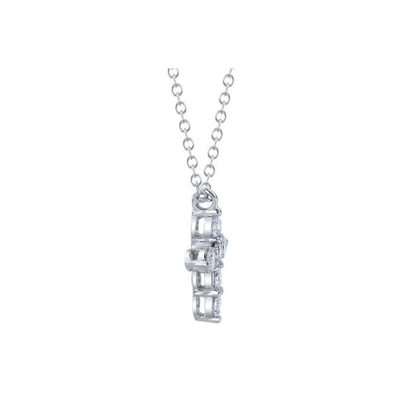 0.25CT DIAMOND CROSS NECKLACE Image 3 Van Adams Jewelers Snellville, GA