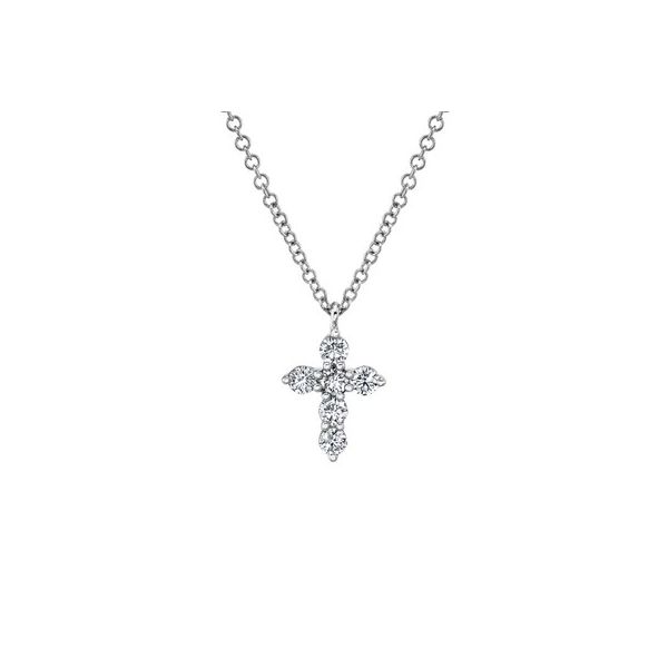 0.25CT DIAMOND CROSS NECKLACE Van Adams Jewelers Snellville, GA