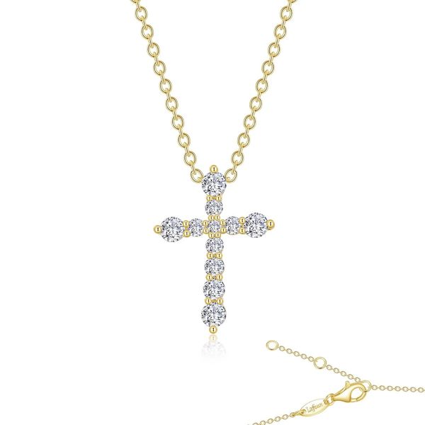 0.67 CTW Cross Pendant Necklace Van Adams Jewelers Snellville, GA