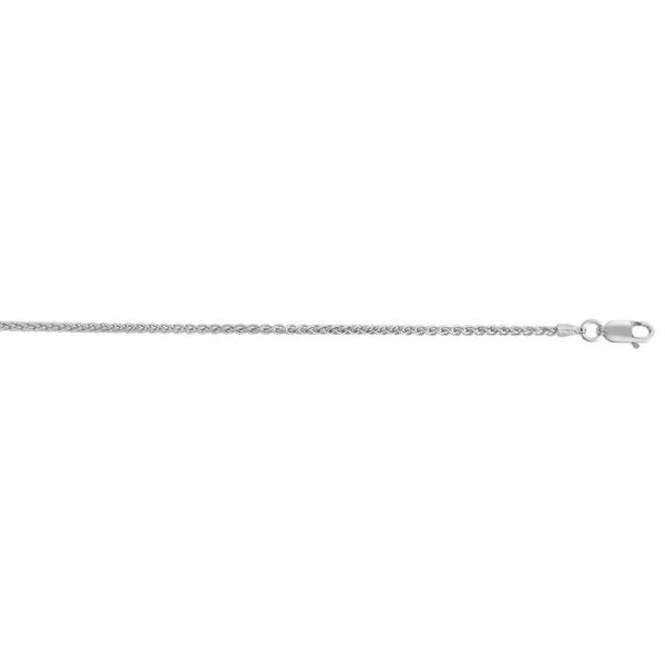 Sterling Silver 1.9mm Wheat Chain with Lobster Clasp. Van Adams Jewelers Snellville, GA