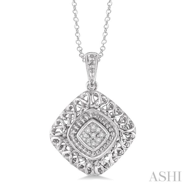 Sterling Silver Diamond Fashion Necklace Van Adams Jewelers Snellville, GA