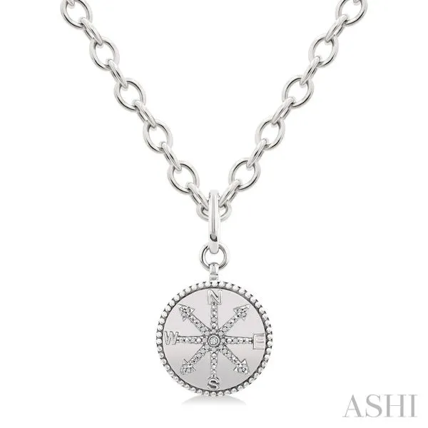 Silver Diamond Necklace Van Adams Jewelers Snellville, GA