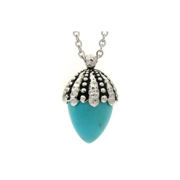 Ron Rosen Colored Gemstone Necklace in Silver Van Adams Jewelers Snellville, GA