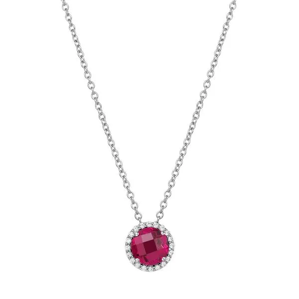 July Birthstone Necklace Van Adams Jewelers Snellville, GA