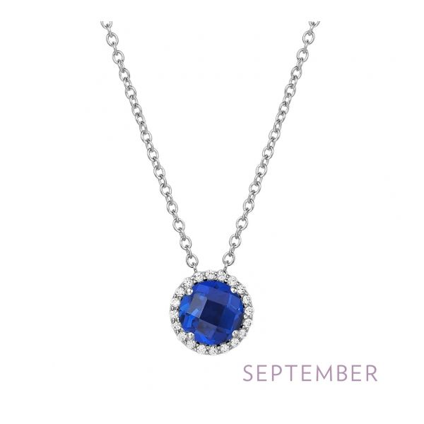 September Birthstone Necklace Van Adams Jewelers Snellville, GA