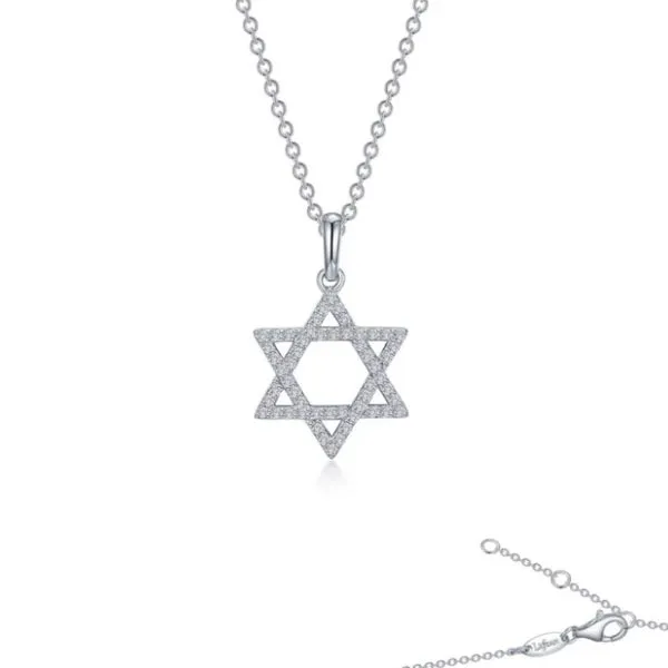 0.54 CTW Star of David Pendant Necklace Van Adams Jewelers Snellville, GA