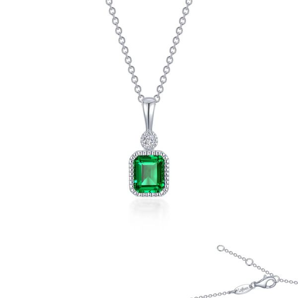 May Birthstone Necklace Van Adams Jewelers Snellville, GA