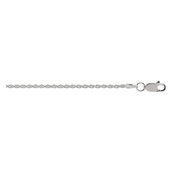 Silver 1.4mm Rope Chain Van Adams Jewelers Snellville, GA