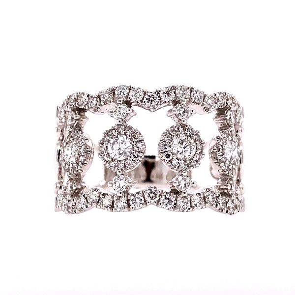 Shy Creation 14K White Gold Diamond Fashion Ring Van Adams Jewelers Snellville, GA