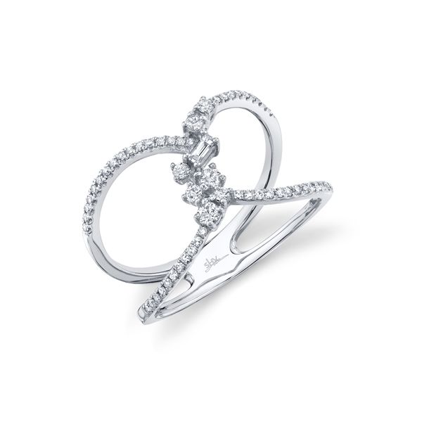 Shy Creation 14K White Gold Diamond Fashion Ring Van Adams Jewelers Snellville, GA