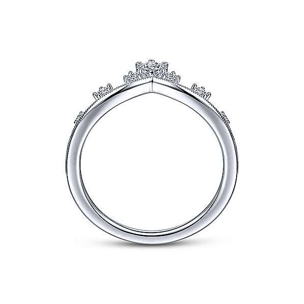 Affinity Diamonds 0.45cttw Crown Ring, 14K White Gold - QVC.com