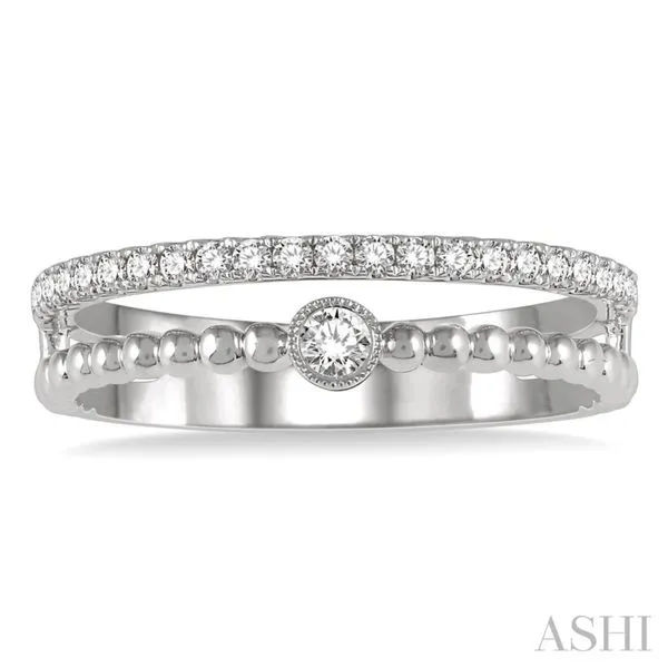 14K White Gold Diamond Fashion Open Ring Van Adams Jewelers Snellville, GA