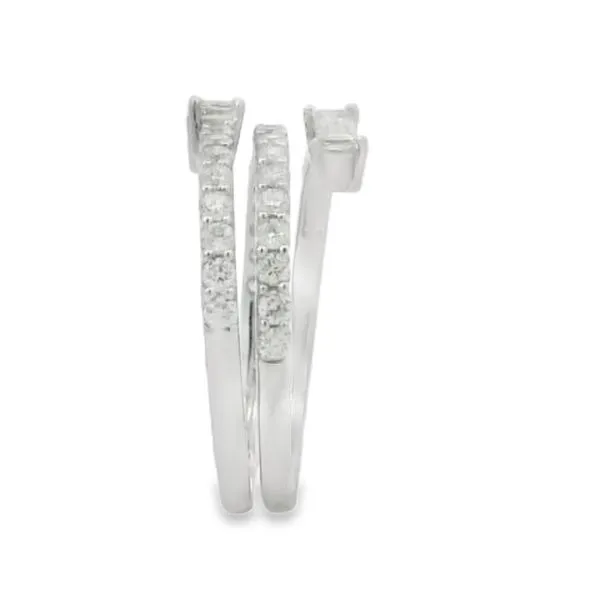 Diamond Spiral Fashion Ring Image 3 Van Adams Jewelers Snellville, GA