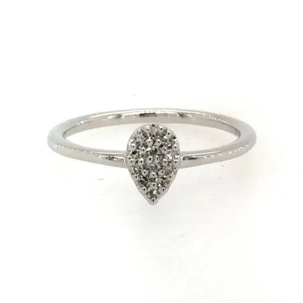 Pear Diamond Cluster Ring Van Adams Jewelers Snellville, GA