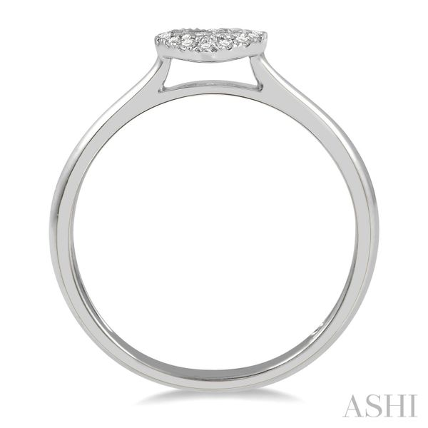 Stackable Heart Shape Fusion Diamond Fashion Ring Image 3 Van Adams Jewelers Snellville, GA