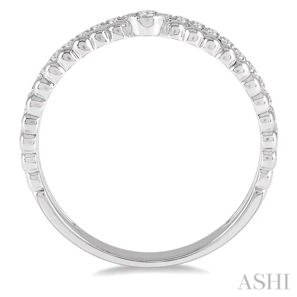 14K White Gold Diamond Fashion Open Ring Image 3 Van Adams Jewelers Snellville, GA