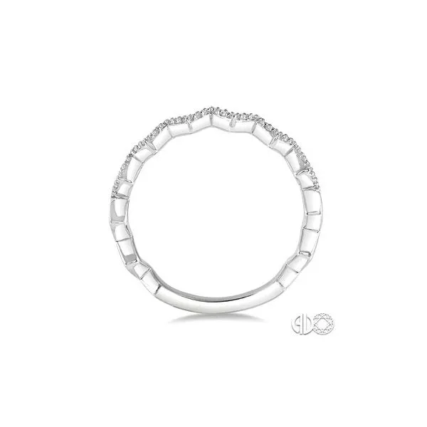 Zig-Zag Diamond Fashion Ring Image 3 Van Adams Jewelers Snellville, GA