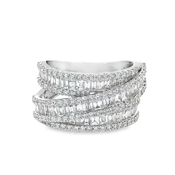 14KT WHITE DIAMOND FASHION RING Van Adams Jewelers Snellville, GA