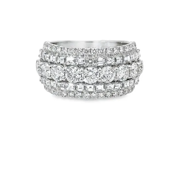 White 14 Karat Diamond Fashion Ring Van Adams Jewelers Snellville, GA