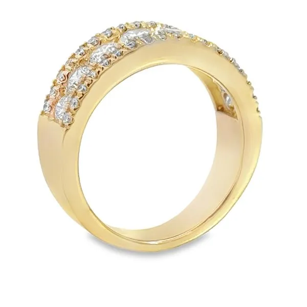 14K Yellow Gold Diamond Ring Image 2 Van Adams Jewelers Snellville, GA