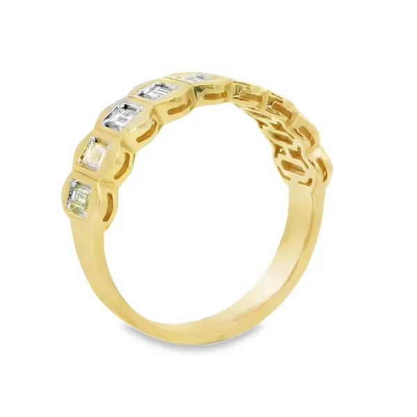 Yellow 14 Karat Diamond Fashion Ring Image 2 Van Adams Jewelers Snellville, GA