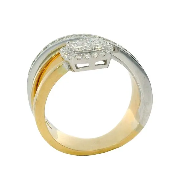 Diamond Wrap Fashion Ring Image 5 Van Adams Jewelers Snellville, GA