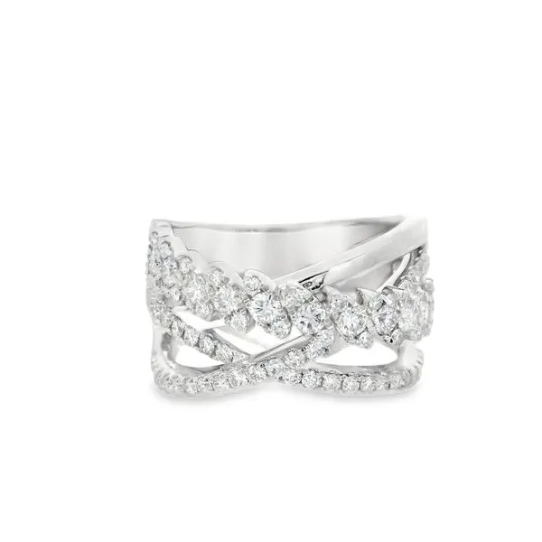 Van Adam's Collection 14K White Gold Diamond Fashion Ring Van Adams Jewelers Snellville, GA