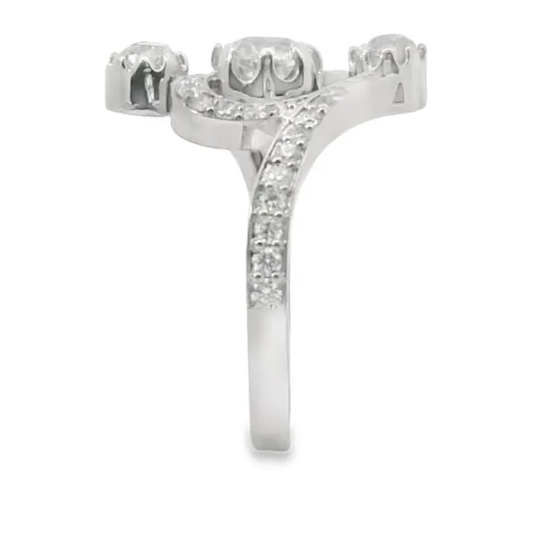 WHITE 14 KARAT DIAMOND FASHION RING Image 3 Van Adams Jewelers Snellville, GA