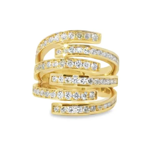 YELLOW 14 KARAT DIAMOND FASHION RING Van Adams Jewelers Snellville, GA
