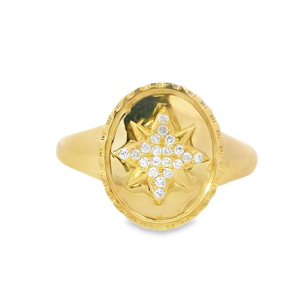 YELLOW 14 KARAT OVAL FASHION RING Van Adams Jewelers Snellville, GA