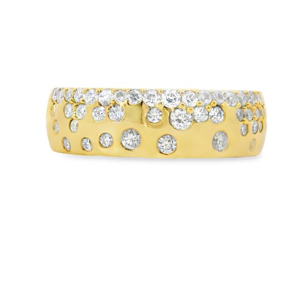 YELLOW 14 KARAT DIAMOND FASHION RING Image 3 Van Adams Jewelers Snellville, GA