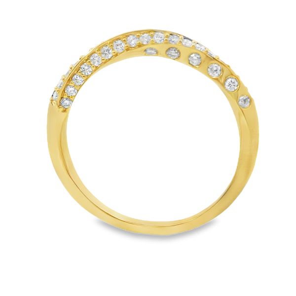 0.35TWT TELLOW 14 KARAT DIAMOND FASHION RING Image 2 Van Adams Jewelers Snellville, GA