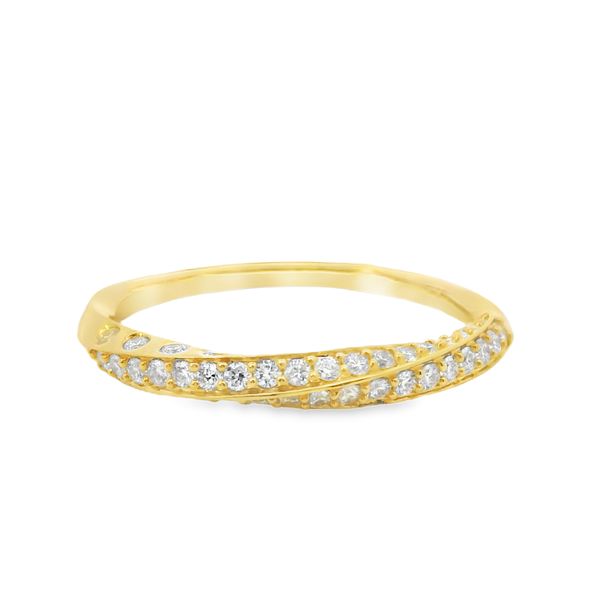 0.35TWT TELLOW 14 KARAT DIAMOND FASHION RING Van Adams Jewelers Snellville, GA